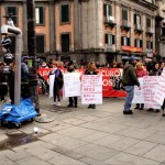 Napoli. Foto manifestazione 4 dicembre per l'acqua pubblica 